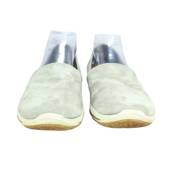 LL Bean Women's Back Cove Stretch Slip Ons Nubuck Loden Size 10 M - Picture 4 of 9